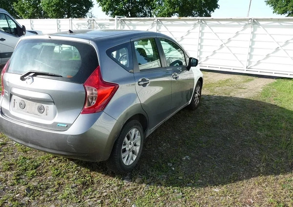 Nissan Note cena 18800 przebieg: 104000, rok produkcji 2014 z Margonin małe 254